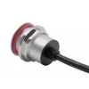EXSYS EX-49182 USB 2.0 montážny adaptérový kábel, USB B konektor samica na USB B konektor samec, 30 cm, kovové puzdro