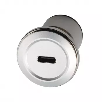 EXSYS EX-49195 USB-C konektor samica na USB-C konektor samica montážny adaptér, kov, USB 3.2 Gen 1