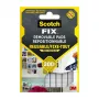 3M Scotch-Fix montážne štvorčeky 11 mm x 15 mm biele 64-kusové balenie 7100263372