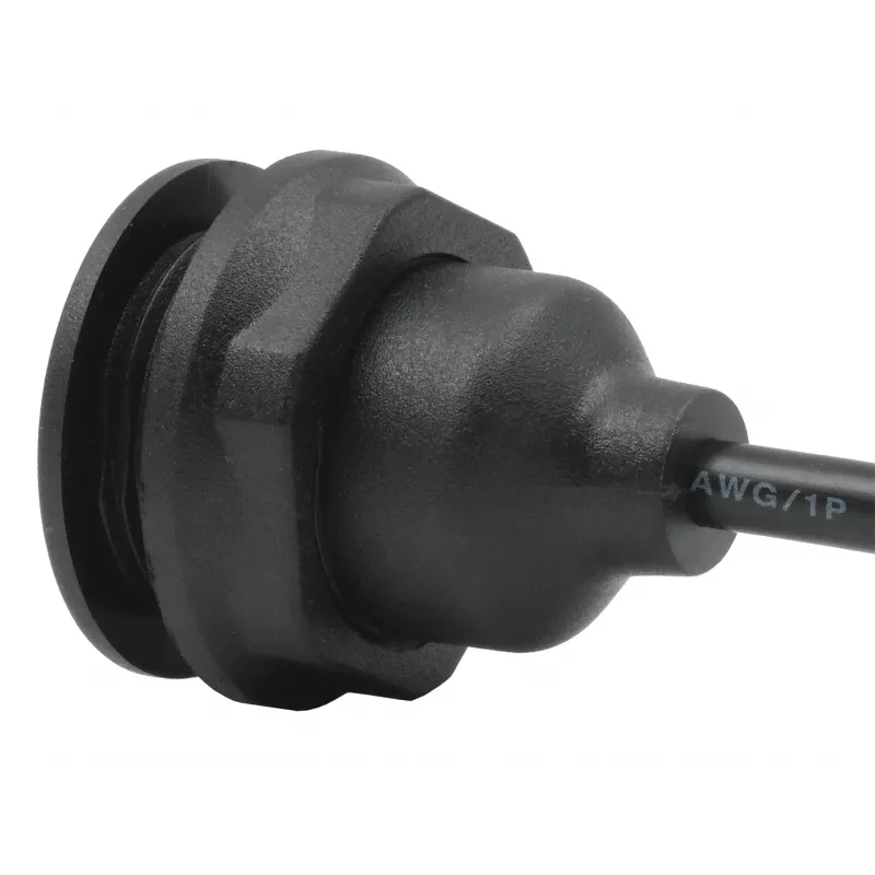 EXSYS EX-49220 USB 3.2 Gen 1 montážny adaptérový kábel, Type-A konektor samica na samec, 30 cm, čierna