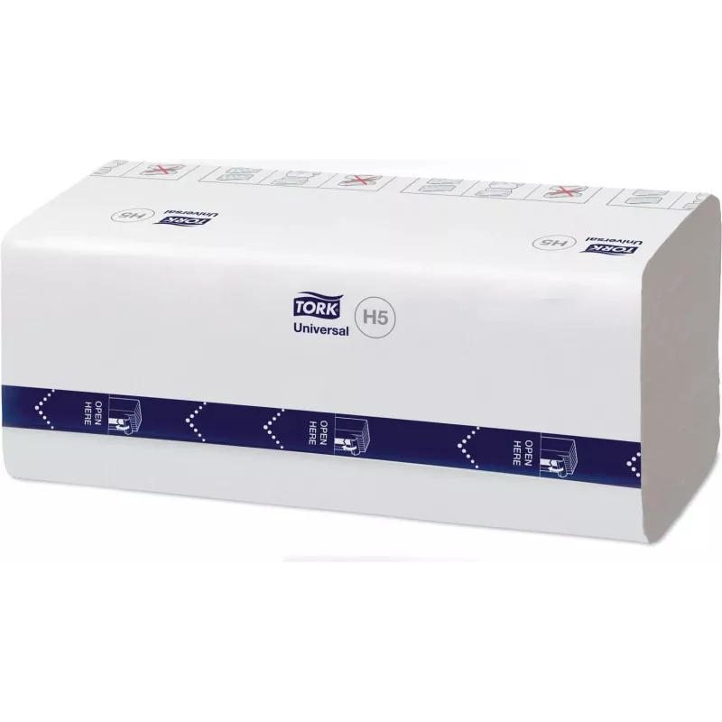 TORK PeakServe® Continuous™ utierky H5 Interfold, 1-vrstvové, biele, 4920 utierok (100585)