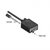EXSYS EX-1311-2IS USB 2.0 na RS-232 sériový adaptér s čipovou sadou FTDI FT232RL, 921,6 Kbps, DB9 konektor samec, 0,8 m kábel