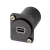 EXSYS EX-49168 zabudovateľný adaptér D-typ Mini DisplayPort konektor samica na samicu