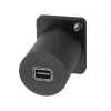 EXSYS EX-49168 zabudovateľný adaptér D-typ Mini DisplayPort konektor samica na samicu