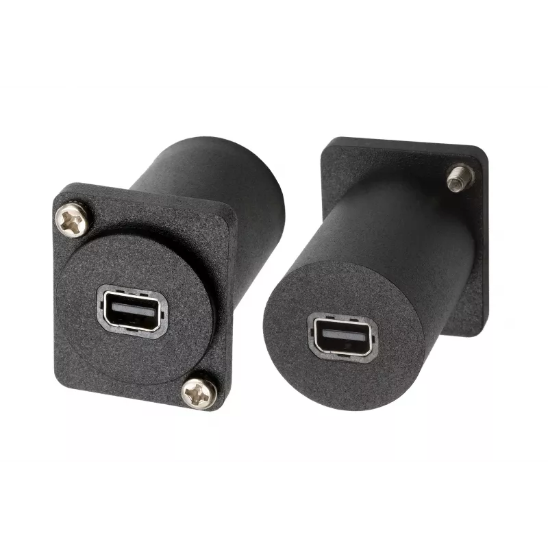 EXSYS EX-49168 zabudovateľný adaptér D-typ Mini DisplayPort konektor samica na samicu