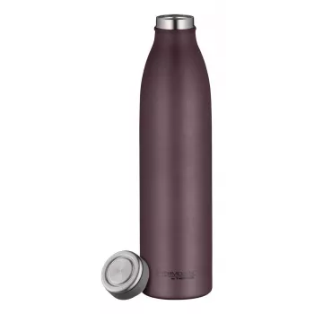 THERMOS TC Bottle izolovaná fľaša 0,75 L, dvojstenná nerezová oceľ, vákuovo izolovaná, bez BPA, bordová matná 4067.301.075