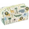 FABER-CASTELL EBERHARD FABER Jumbo Safari peračník polyester s veľkou hlavnou priehradkou, zips, 1 kus (577438)