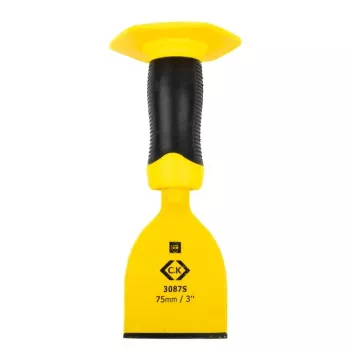 C.K Tools T3087S 3 ploché dláto 75 mm šírka čepele, 220 mm dĺžka, šesťhranná stopka