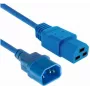 ACT napájací kábel C14 - C21 IEC60320 modrý 2,5 m (AK5383)