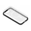 Woodcessories ECO643 puzdro na iPhone 14 Plus - ekologické čierne a transparentné zadné krytie