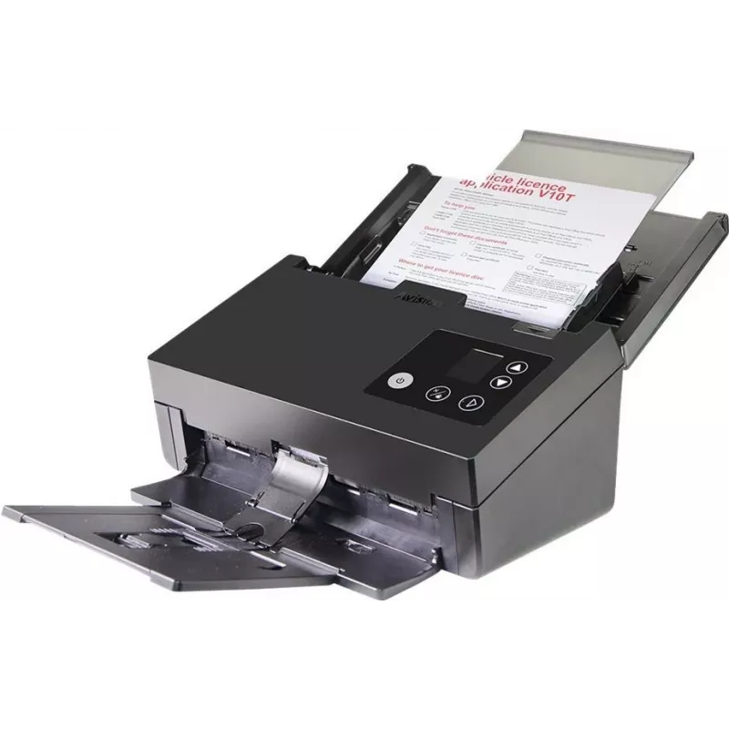 Avision AD370NW duplexný skener dokumentov – 70 ppm, 100-listový ADF, USB 3.2 Gen 1, Gigabit LAN, WLAN