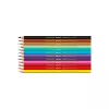Caran d'Ache Swisscolor Kawaii Candy akvarelové pastelky, sada 12 ks, šesťhranné, céder 1285.802