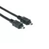 EXSYS FireWire 1394 kábel 4-pin na 4-pin, 3,0 m (EX-K6822)