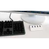EXSYS EX-1134-2 USB 3.2 Gen 1 4-portový hub s USB-C káblom a USB-A adaptérom