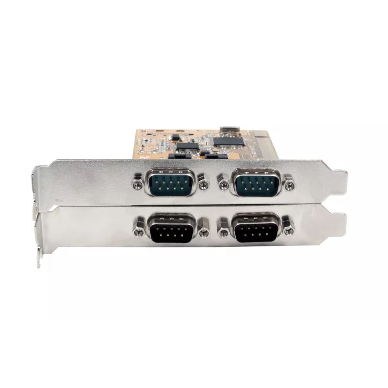 EXSYS EX-42034IS 4-port RS-232/422/485 PCI sériová karta s ochranou proti prepätiu a optickou izoláciou