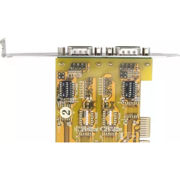 EXSYS EX-45032IS PCIe dvojitá sériová RS-232 karta, Low Profile
