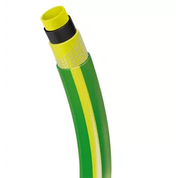 Bradas REFLEX záhradná hadica, 1/2 palca, 50 m, 5-vrstvová s polyesterovou TRICOT výstužou, zelená/žltá WFR1/250