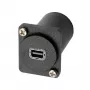 EXSYS EX-49169 D-typ adaptér Mini DisplayPort konektor samica na DisplayPort konektor samica panelová montáž