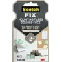 3M Scotch-Fix montážne štvorce do interiéru 25 mm x 25 mm biele (balenie 12 ks) 7100263584
