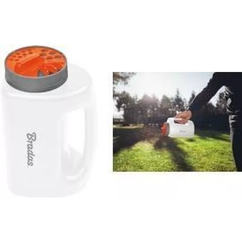 Bradas ručný mini rozmetávač WHITE LINE, 2 litre, biela/antracit, plast, ergonomická rukoväť, 1 kus (WL-SE101)