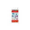 Caran d'Ache Swisscolor Kawaii Monsters vodou rozmývateľné pastelky, sada 12 ks, šesťhranné cedrové drevo 1285.801