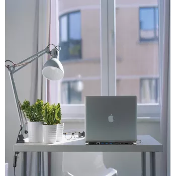 XTREMEMAC XWH-CDH-13 12-portová USB-C dokovacia stanica Space Gray