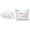 RAADHUIS výplňové chipsy, 25-litrové vrecko, biely polystyrénový výplňový materiál, S-tvarované ochranné chipsy pre krehké predmety (RD-351205)