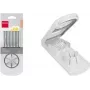 Metaltex univerzálny krájač na vajcia, ABS plast, strieborná/biela, 1 kus (204510014)