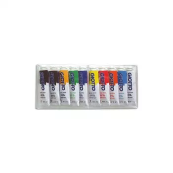 GIOTTO Extra Fine sada gvašových farieb, 10 x 10 ml hliníkové tuby, rôzne farby F30190000