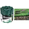 Bradas OBFG 0915 obruba trávnika, zelená zvlnená, 150 mm výška, 9 m dĺžka, odolný voči poveternostným vplyvom plast