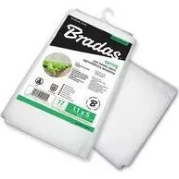 Bradas ochranná netkaná textília proti mrazu 1,1 x 20 m, 17 g/m², biela AWW11711020