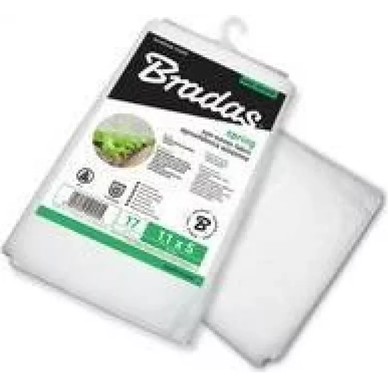 Bradas ochranná netkaná textília proti mrazu 1,1 x 20 m, 17 g/m², biela AWW11711020