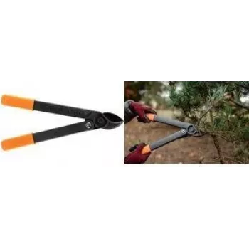Bradas Amboss-Astschere V-SERIES SUPER LIGHT antracitová/oranžová, čepeľ s ochranným povlakom, 1 kus (KT-V1260)