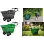 Bradas HANDY-GO záhradná fúrika 90 L zelená, nosnosť 150 kg, plastová vaňa, oceľový rám, vzduchové koleso TQ-WB090GR
