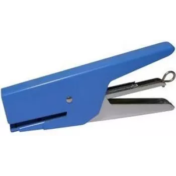 PAVO zošívačka, kapacita 12 listov, modrý kov, ergonomická rukoväť 8004478