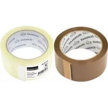 RAADHUIS tichá hnedá polypropylénová baliaca páska, 48 mm x 66 m, 6 rolí (RD-351146)