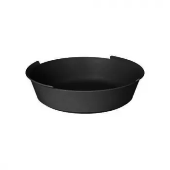 PAPSTAR Circulware opakovane použiteľná misa, okrúhla, 800 ml, čierna, polypropylén s 30% minerálnych plnív, 1 kus (97018)