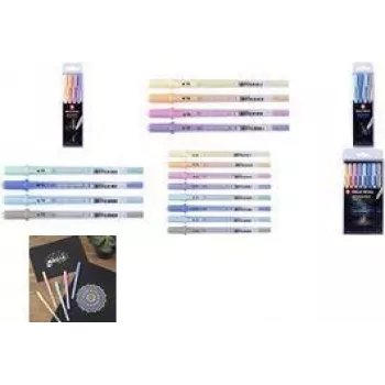 SAKURA Gelly Roll Moonlight Pastel Sunrise gélové pero, fluorescenčná zelená, 0,5 mm línia, rollerball POXPGBMOO4A