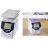 RAADHUIS RD-351143 Digitálna poštová váha 500 g, delenie 1 g, biela/modrá plast, tara, zap/vyp, na batérie
