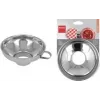 Metaltex nerezový lievik na marmeládu s rukoväťou, leštený, 140 mm horný priemer 257197010