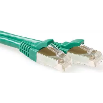 ACT CAT6A S/FTP LSZH Snagless patch kábel, 25 m, zelený FB7725