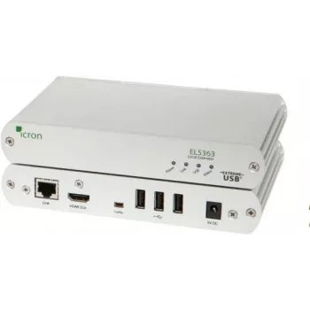 Icron EL5363 KVM extender 4K30 HDMI USB 2.0 Cat5e/6/7 100 m EU 00-00387