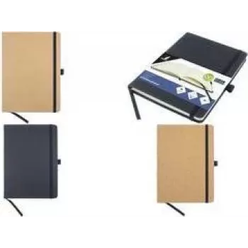 KANGARO K-552141 A5 Kraft zápisník s pevnou väzbou, linajkovaný, 96 listov, šamoisový papier