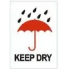 RILLPRINT KEEP DRY Permanentné lepiace výstražné etikety, biela/červená/čierna, 74 x 105 mm, 500 etikiet na rolku 76960