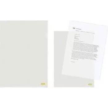 ELBA zakladač na dokumenty DIN A4 0,10 mm priehľadný hore/vpravo otvorený (balenie 100 ks)