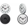 NEXTIME NXT kremenné nástenné hodiny 260 mm biely ciferník čierne číslice plastové puzdro 7308WI