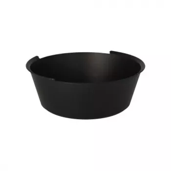 PAPSTAR Circulware opakovane použiteľná miska, okrúhla, 1200 ml, čierna, polypropylén s 30% minerálnych plnív, 1 kus (97019)