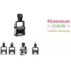 Trodat Professional 4.0 5430 samofarbiaca dátumová pečiatka s poukážkou na individuálnu textovú platničku, 3 riadky, 49x28 mm, čierna 121362