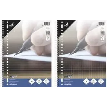 KANGARO školský blok A4 štvorcový 10 mm, 80 listov, 23-dierkovaný, 60 g/m², bez okraja (K-5574)