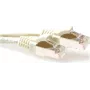 ACT slonovina 0,5m S/FTP CAT6A Snagless patch kábel s RJ45 konektormi FB6000